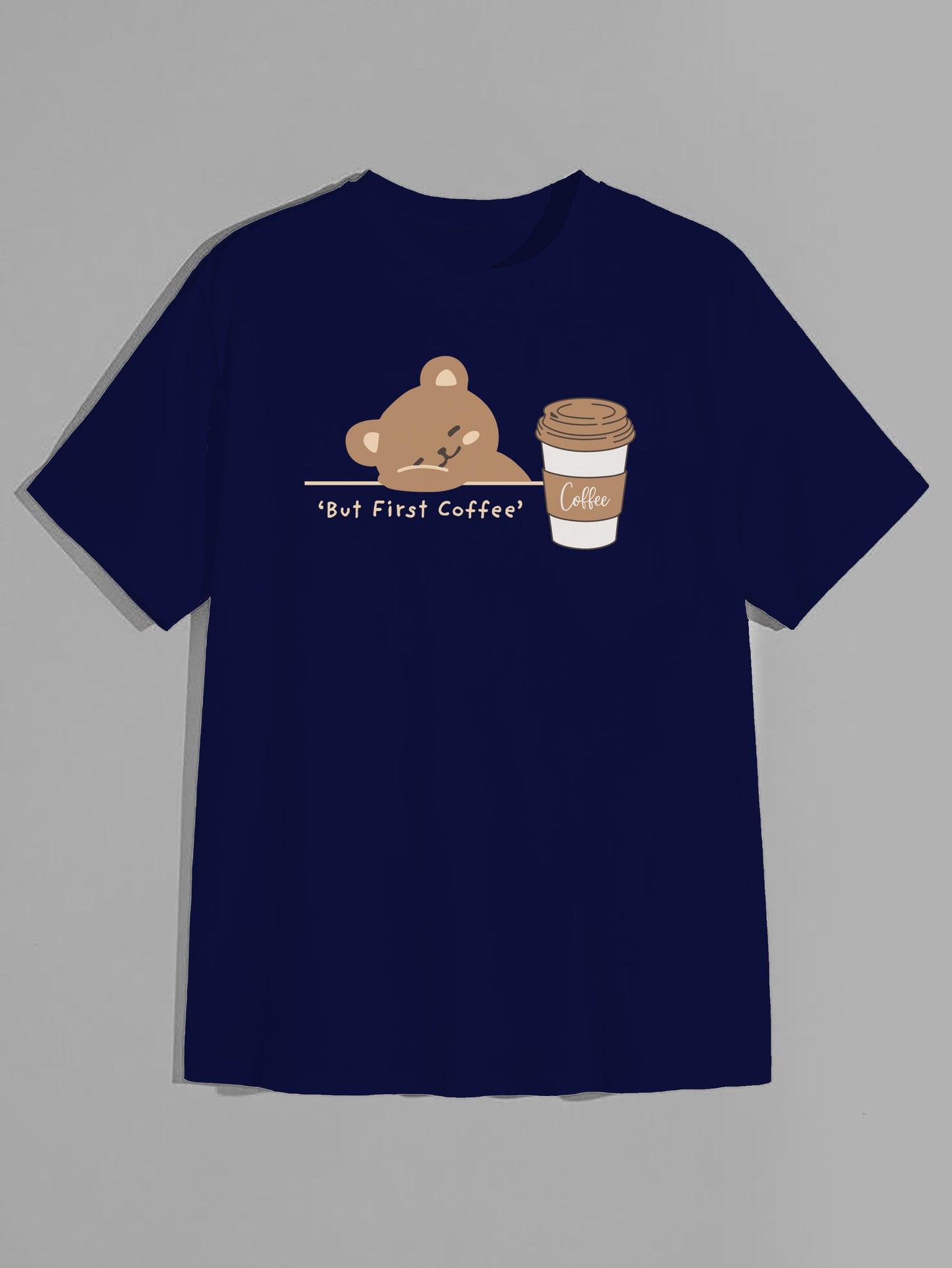 Relaxed Fit T-shirt - Navy Blue