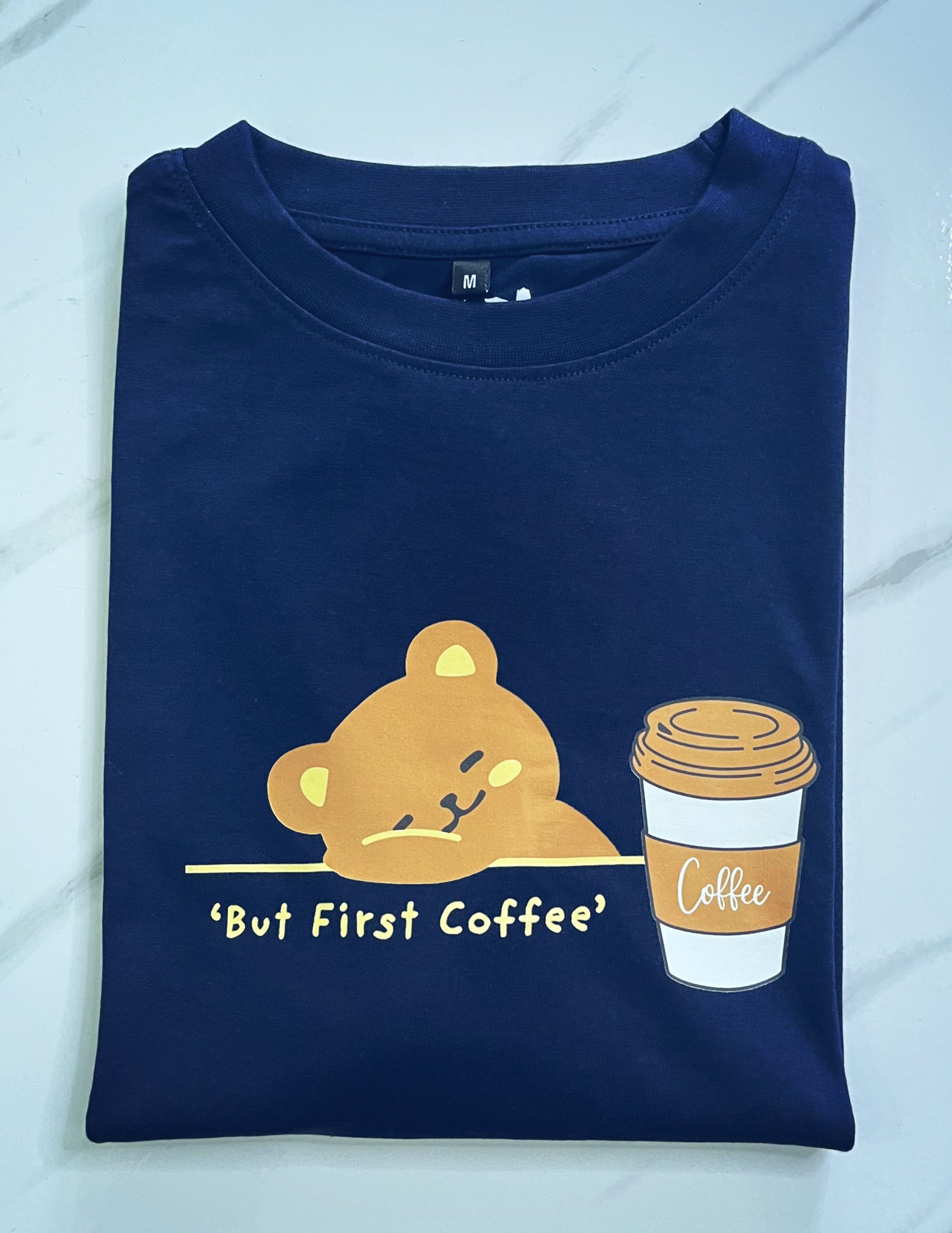 Relaxed Fit T-shirt - Navy Blue