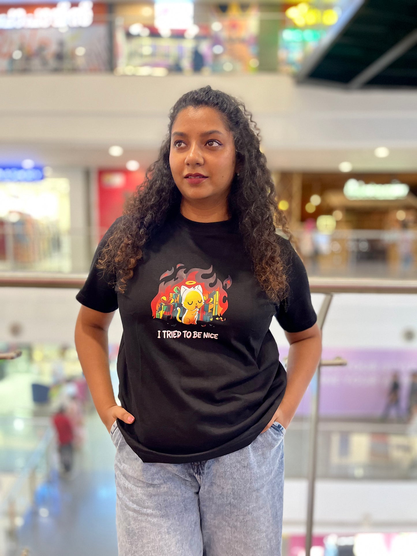 Relaxed Fit T-shirt - Black