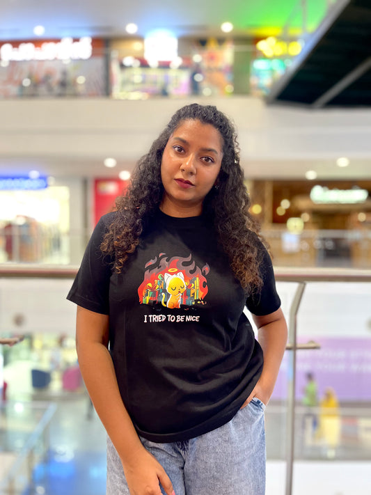 Relaxed Fit T-shirt - Black