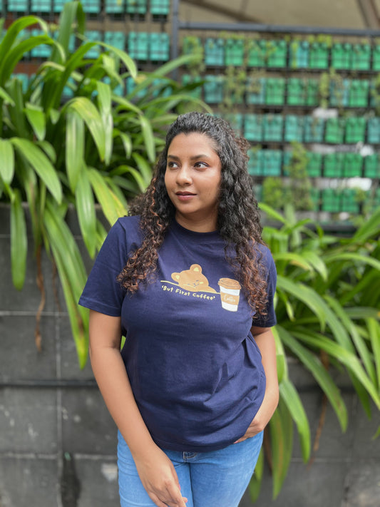 Relaxed Fit T-shirt - Navy Blue