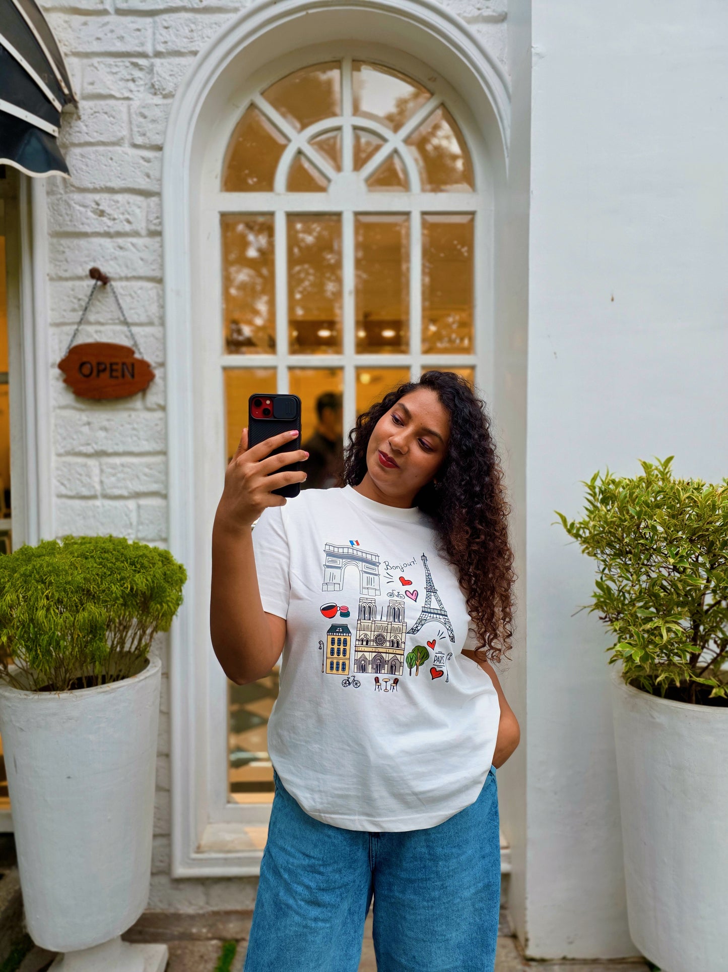 Relaxed Fit T-shirt - Off White